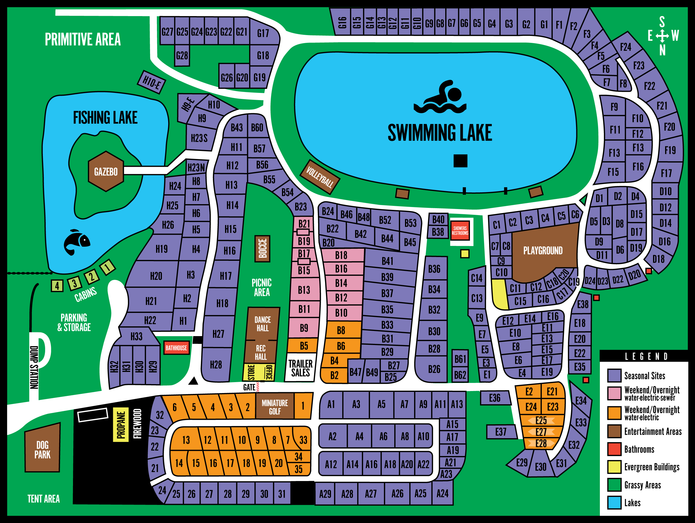 Evergreen Rv Map Evergreen Lake Park | Good Sam Campgrounds & RV Parks